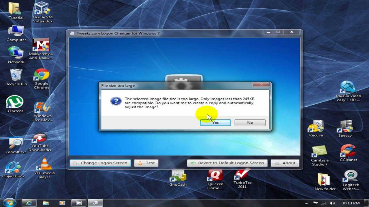 Windows 7 Logon Screens Download